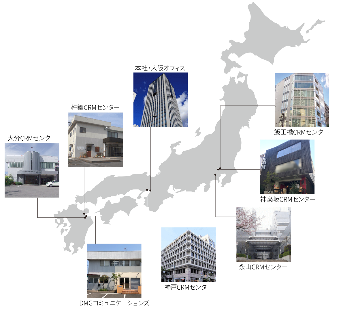 事業所一覧の図